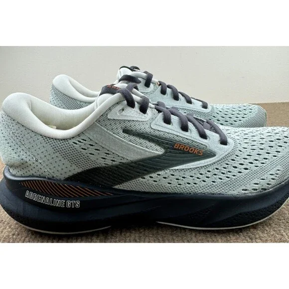 Brooks Adrenaline GTS 24 Shoes Women's 6.5 B Mercury Ebony Copper Running - Picture 7 of 12